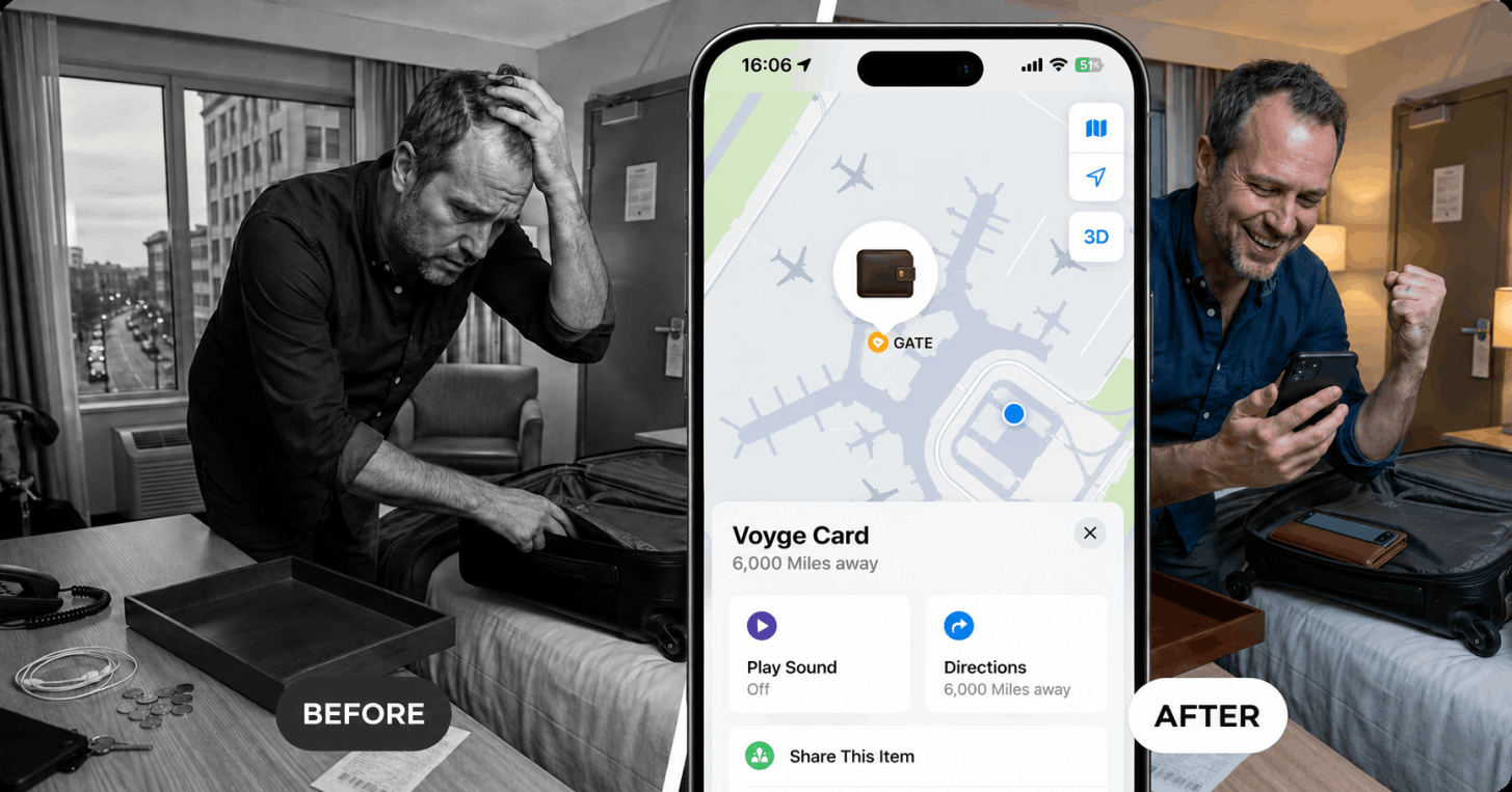 Voyge Card Smart Locator